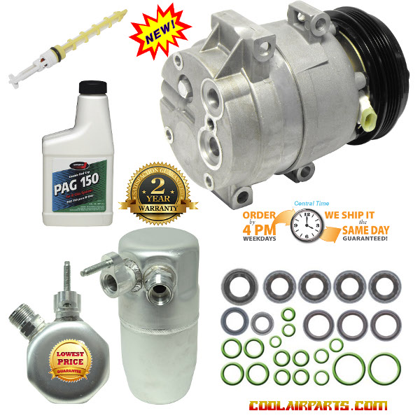 1997 - 2004 Chevrolet Corvette NEW AC Compressor FREE AC KIT Kit KT 3726 - 89018958